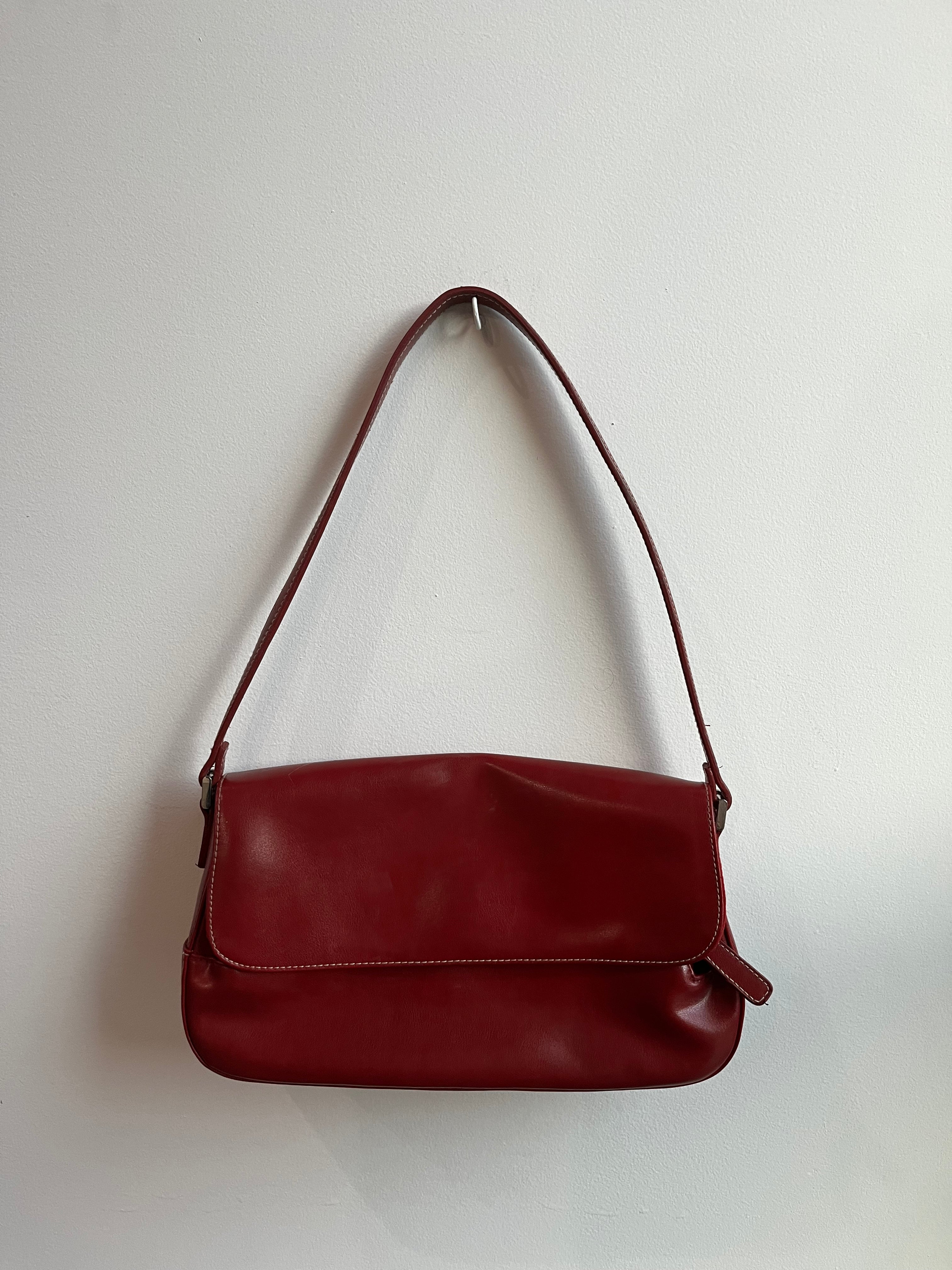Liz Claiborne Villager Purse Shoulder Bag Faux Leather RN52002/CA16396  Black | eBay
