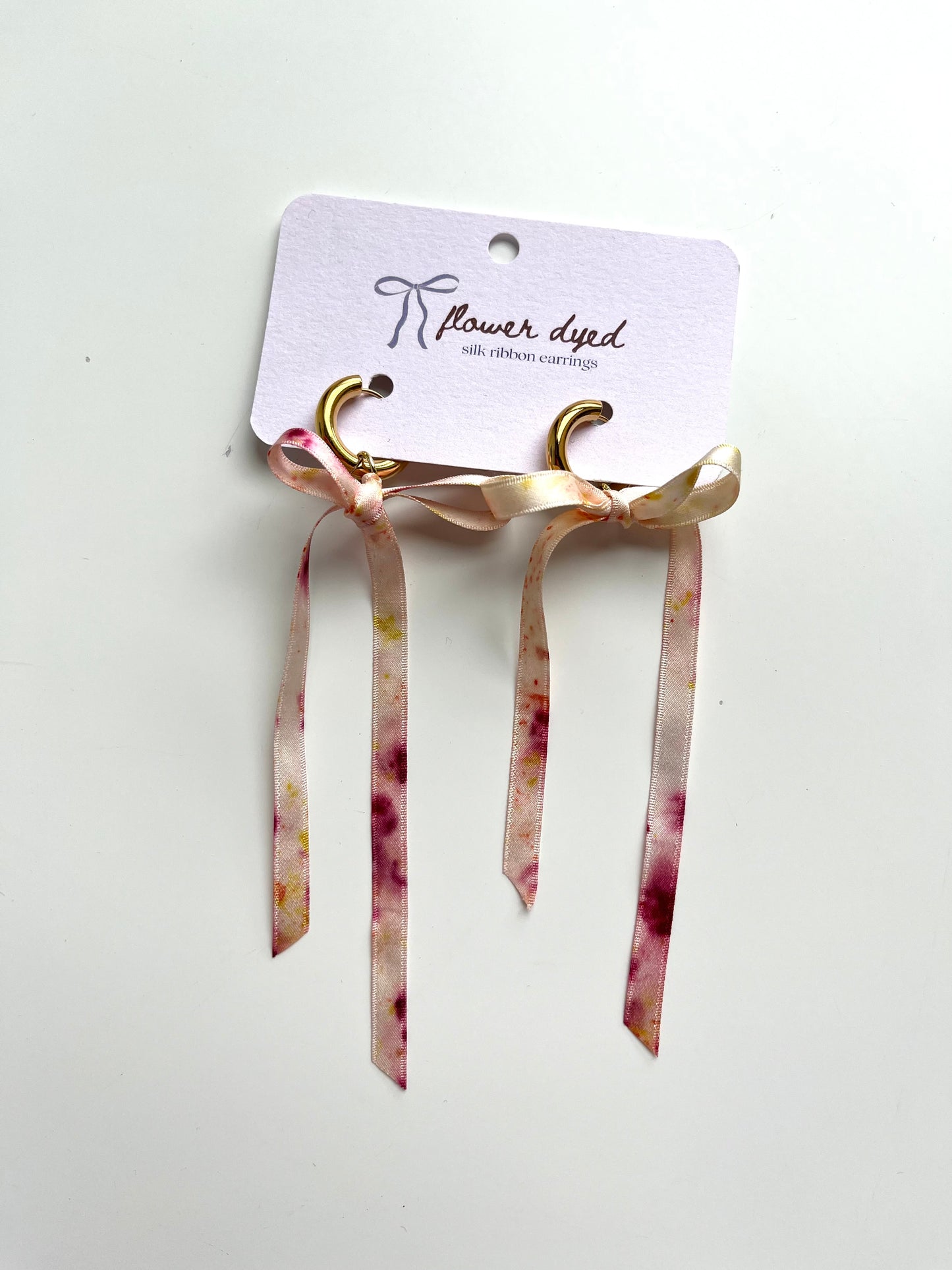 Ribbon Earrings