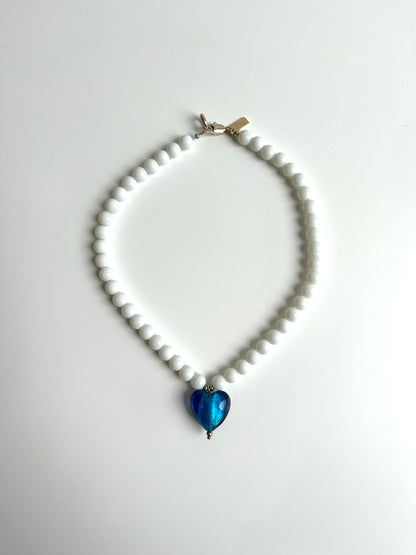 Pearl Heart Necklace