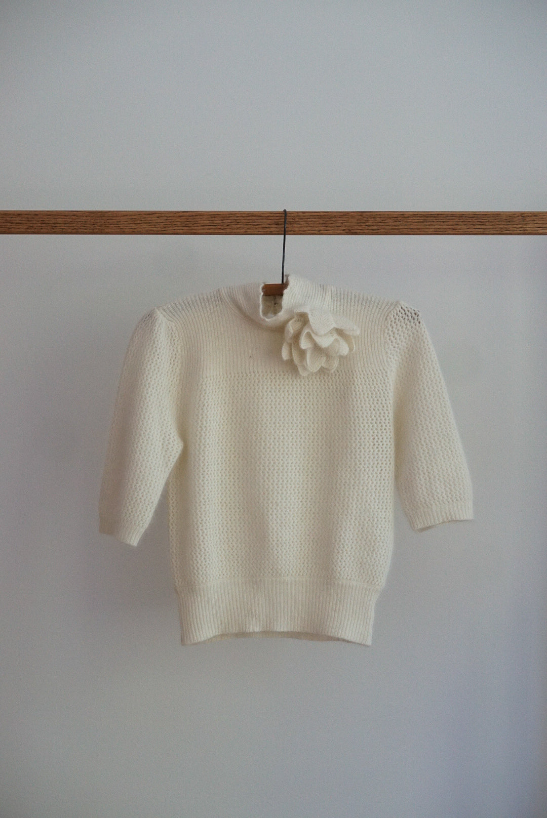 Cream Wool Sweater