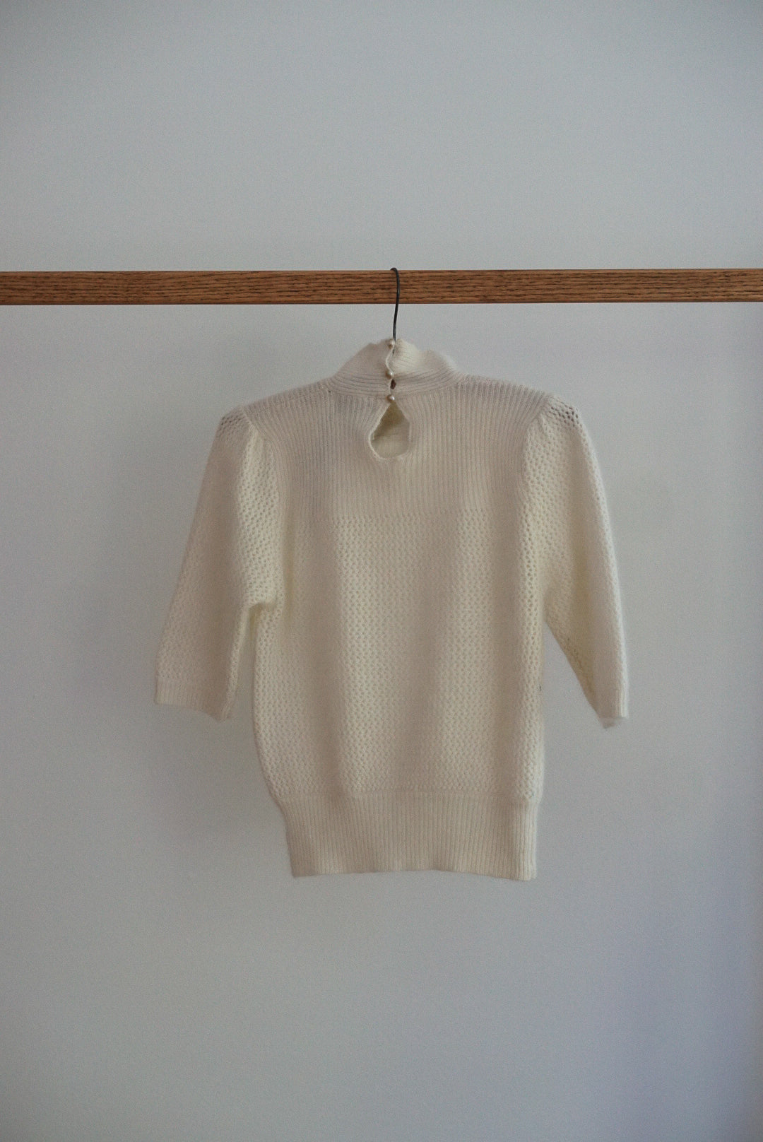 Cream Wool Sweater