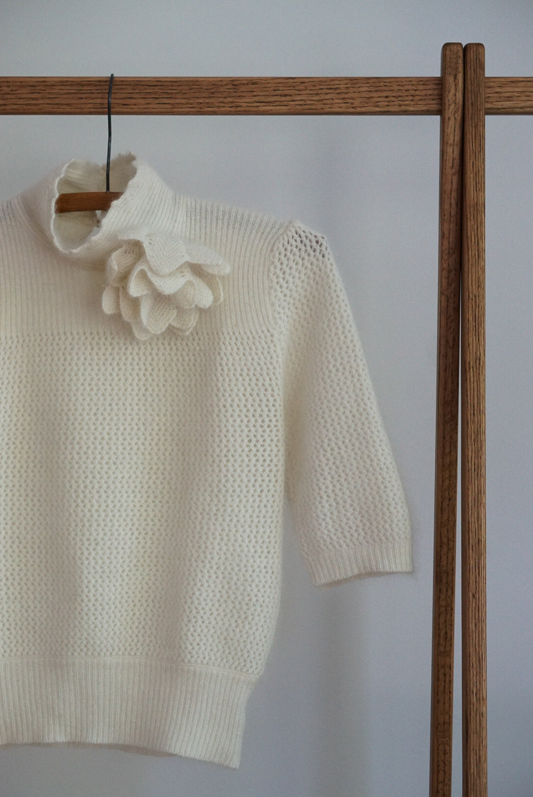 Cream Wool Sweater