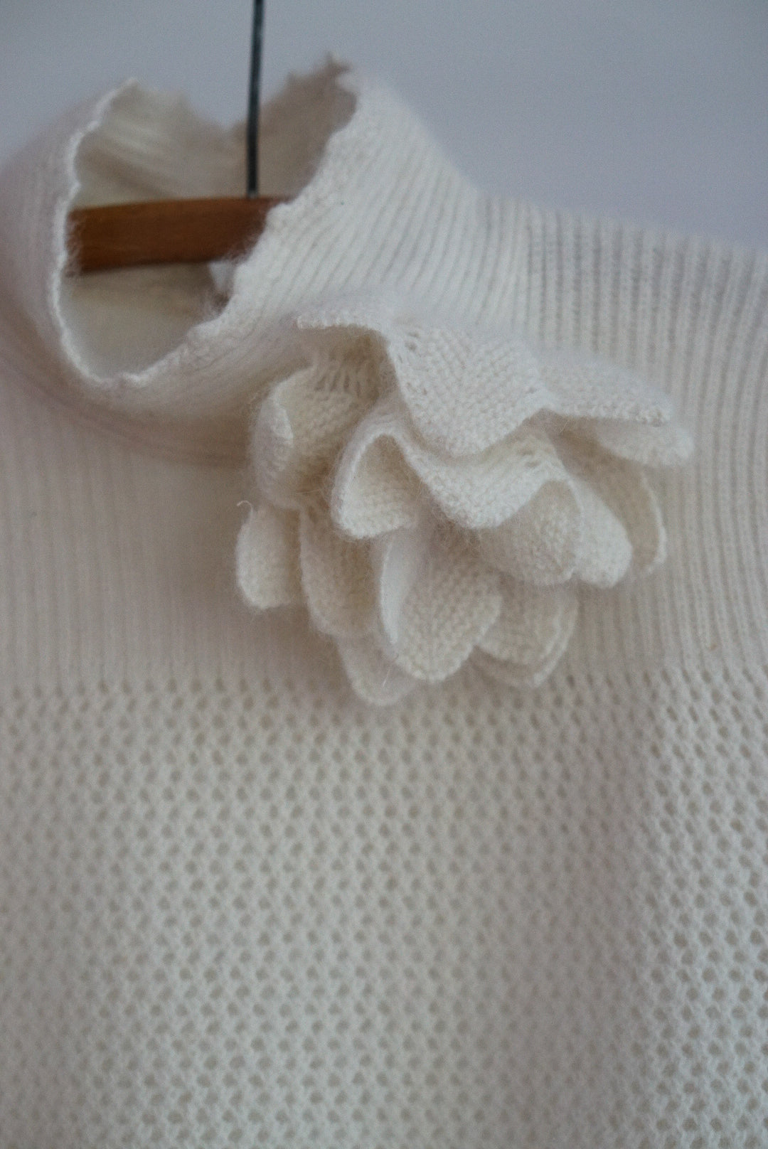 Cream Wool Sweater