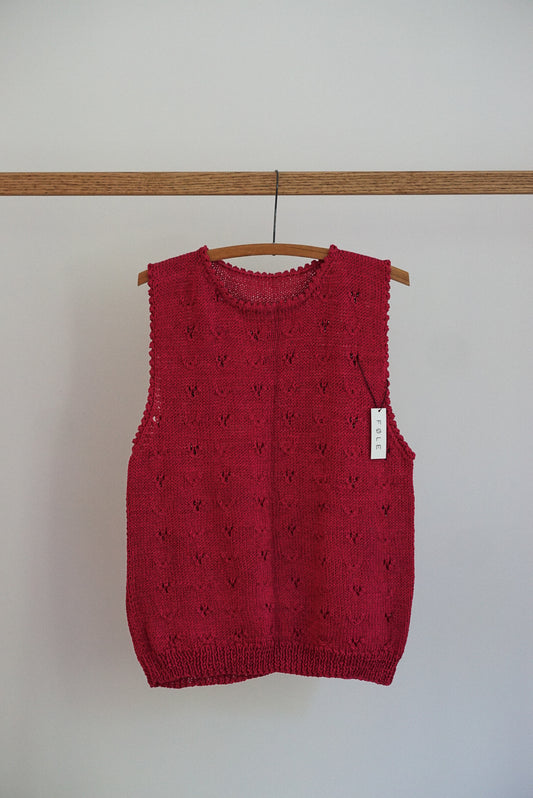 Cerise Sweater Vest