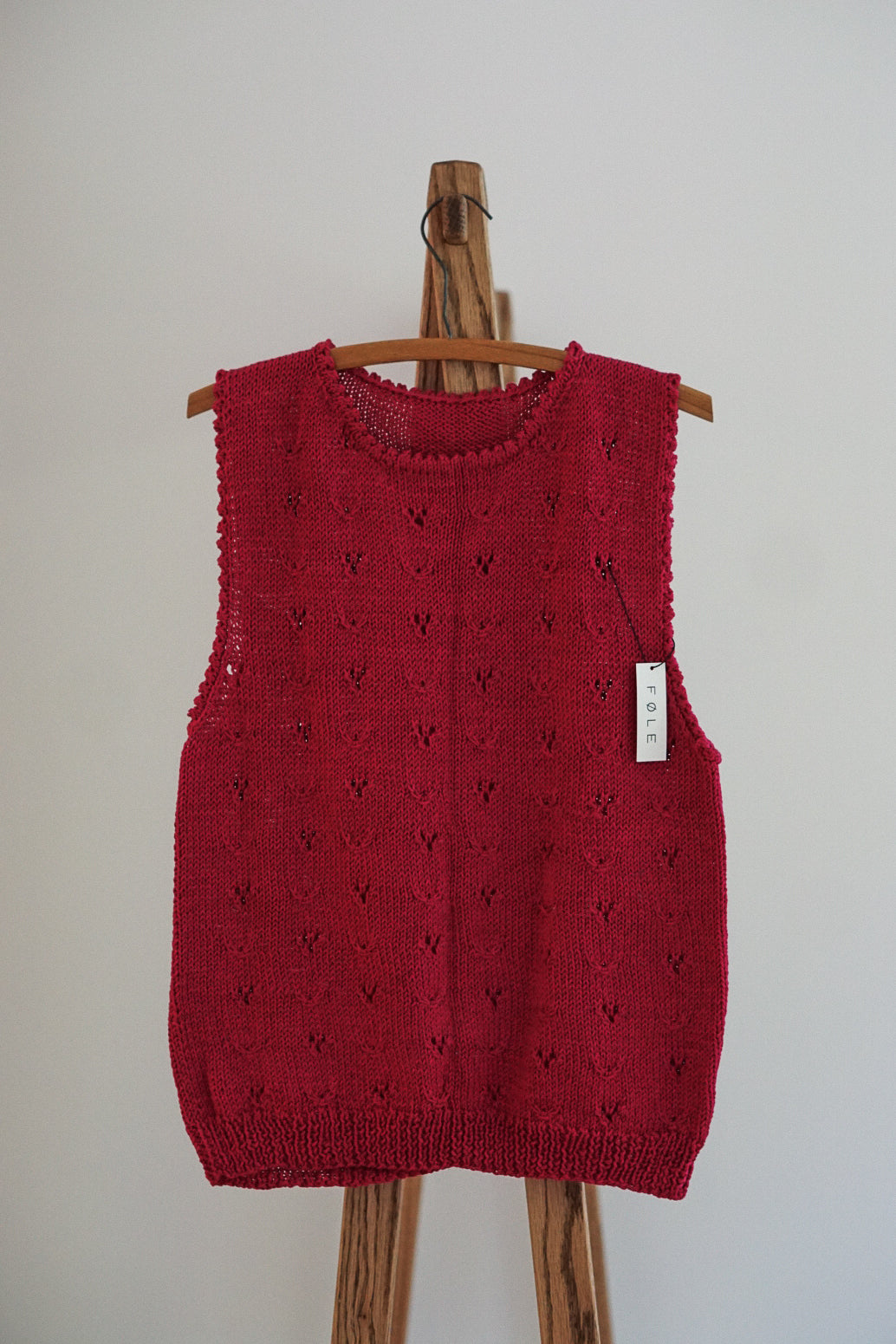 Cerise Sweater Vest