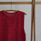 Cerise Sweater Vest