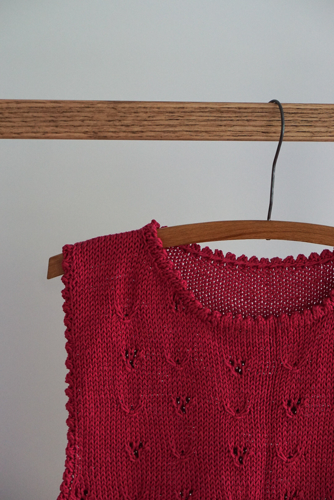 Cerise Sweater Vest