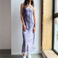 Purple Lace Maxi Dress