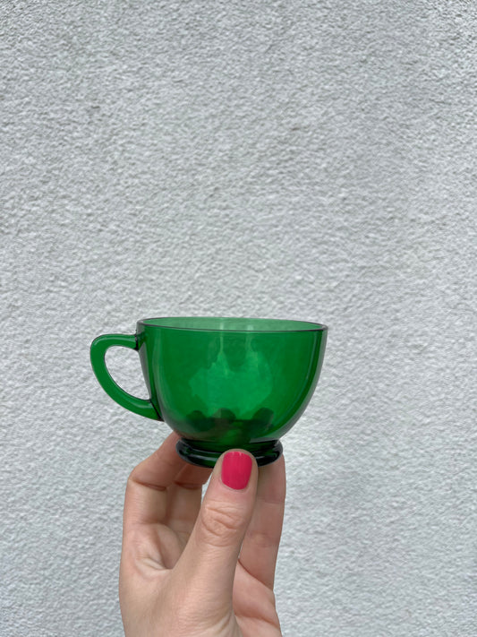 Emerald Teacups