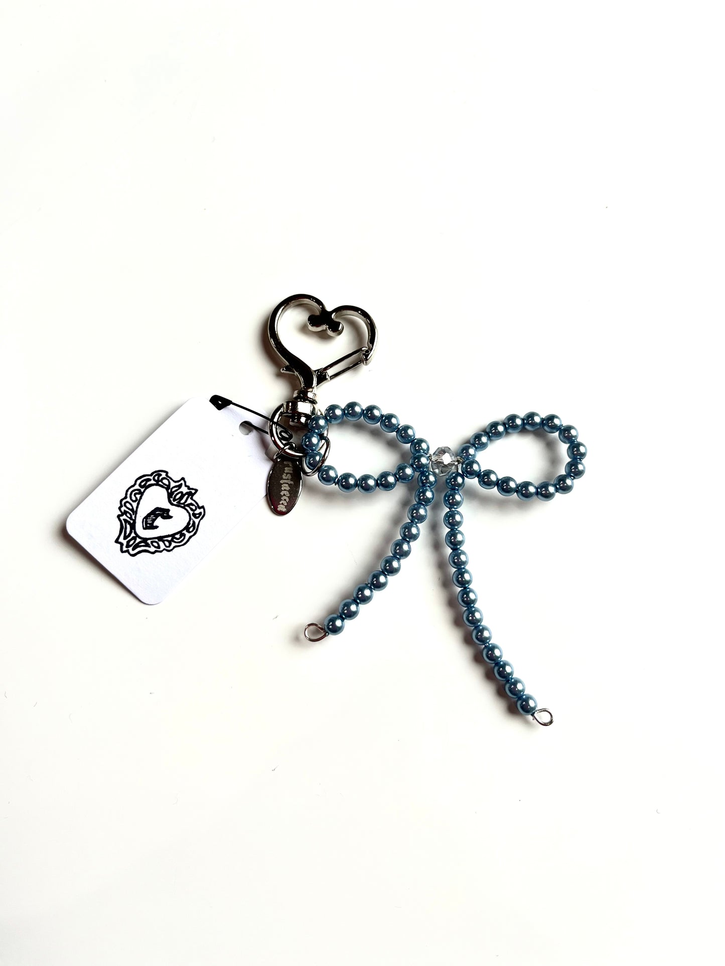 Beaded Bow Keychains