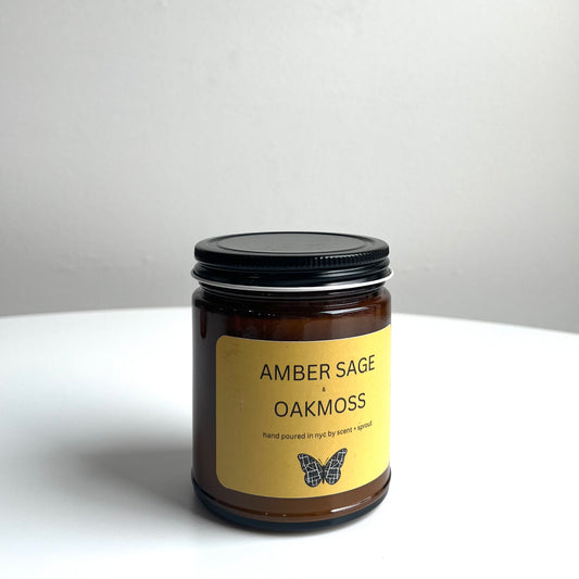 Amber Sage & Oakmoss Candle