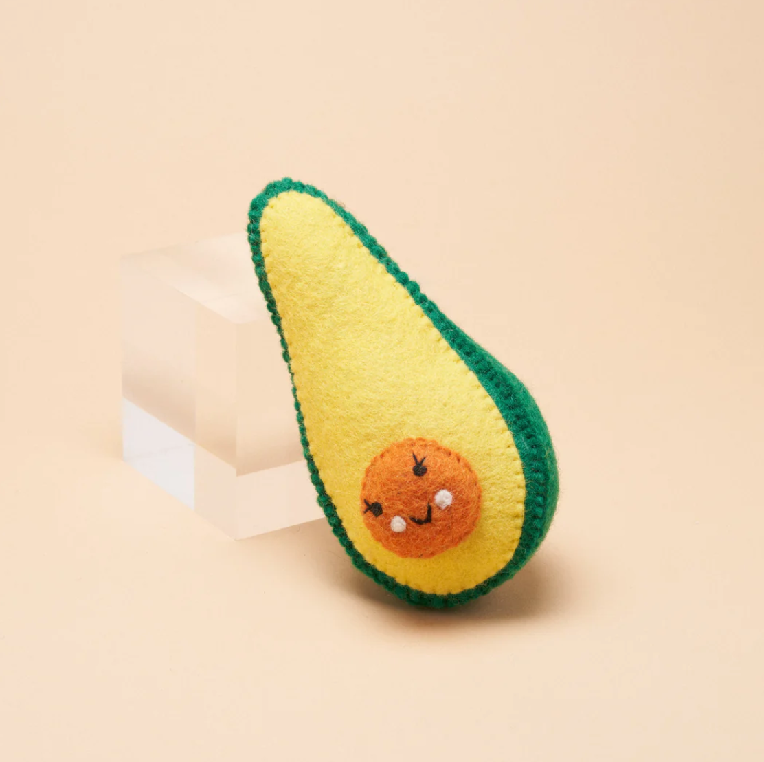 Avocado Dog Toy