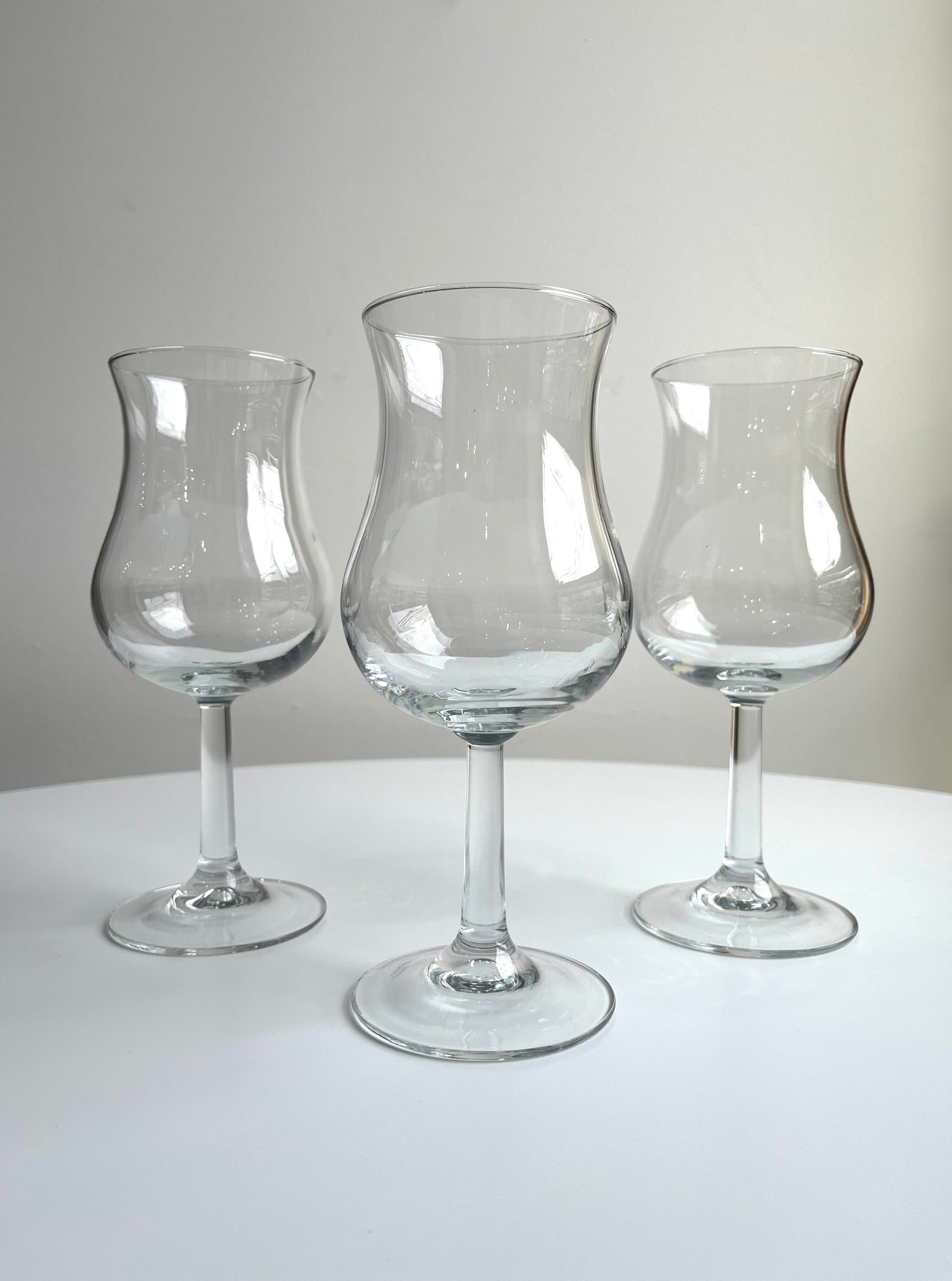 Wavy Wine Glasses