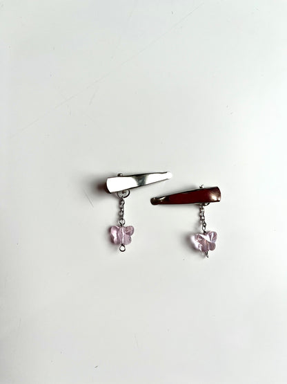 Mini Charm Hair Clips