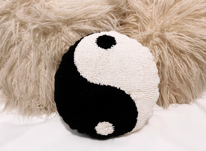 Yin Yang Throw Pillow