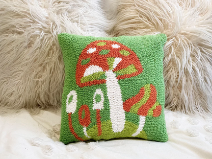 Mushroom Throw Pillow