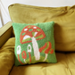 Mushroom Throw Pillow
