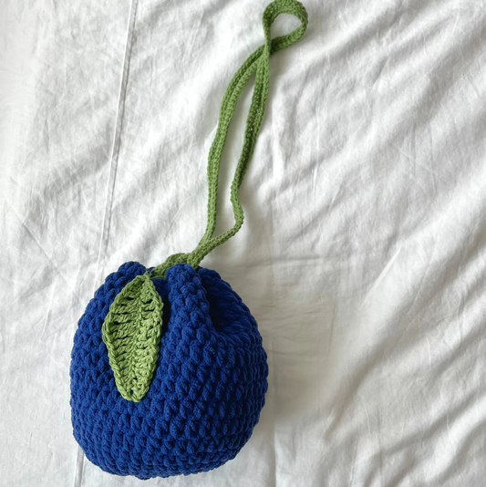Blueberry Crochet Tote